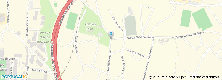 Mapa de Macrometais - Comércio de Metais, Lda