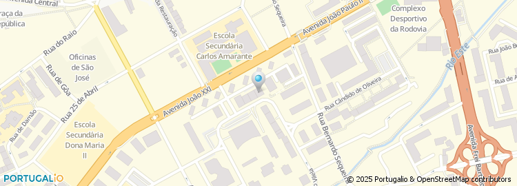 Mapa de Madalena Monteiro Silva, Unipessoal Lda