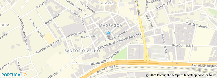 Mapa de Madragoa Cafe - Actividades Hoteleiras, Lda (Encerrada)