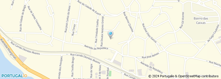 Mapa de MafAlda Cruz & Mestre Pereira - Mediação Imobiliária, Lda