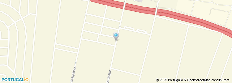 Mapa de Avenida 25 de Abril