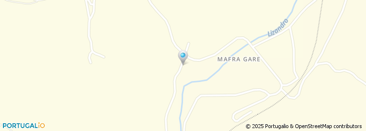 Mapa de Azinhaga da Azenha Nova