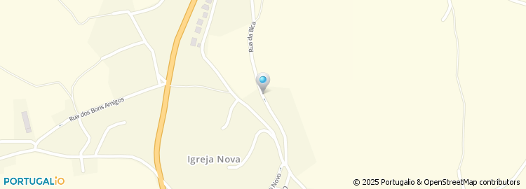 Mapa de Azinhaga da Bica