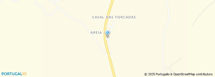 Mapa de Casal das Forcadas