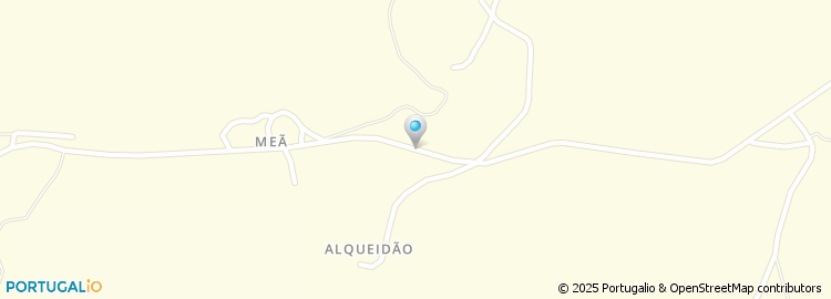 Mapa de Estrada Municipal 1182