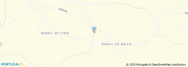 Mapa de Estrada Regional 247