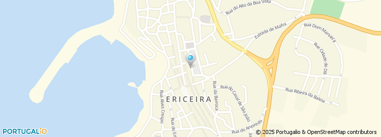 Mapa de Largo Condes da Ericeira