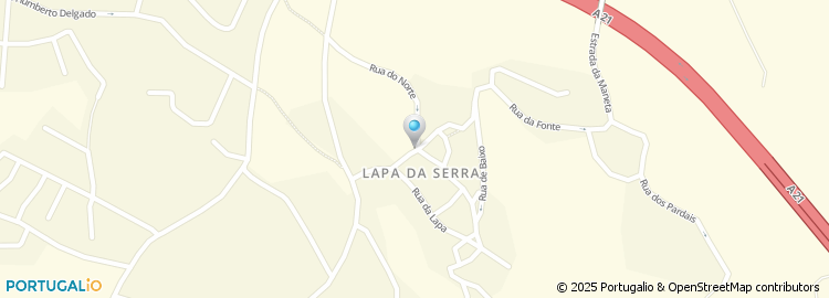 Mapa de Largo da Eira