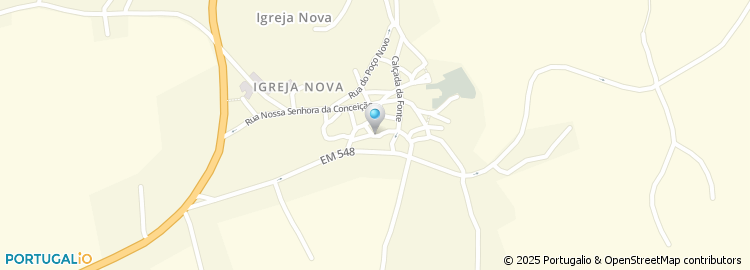 Mapa de Largo da Fonte Velha