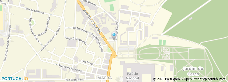 Mapa de Largo General Conde de São Januário