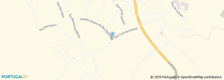 Mapa de Rua Casal dos Ninhos