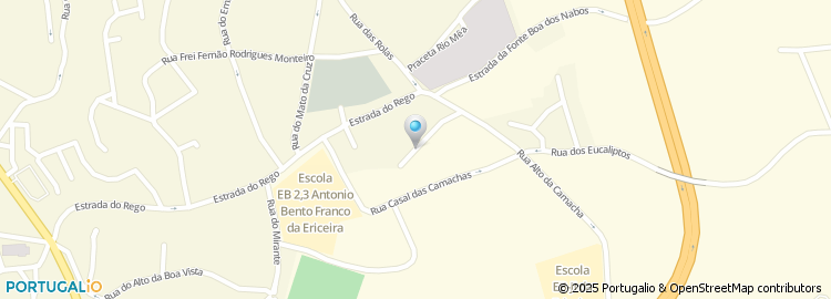 Mapa de Rua da Camacha