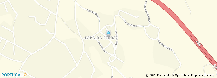 Mapa de Rua da Eira