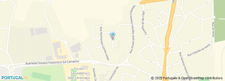 Mapa de Rua da Vieira