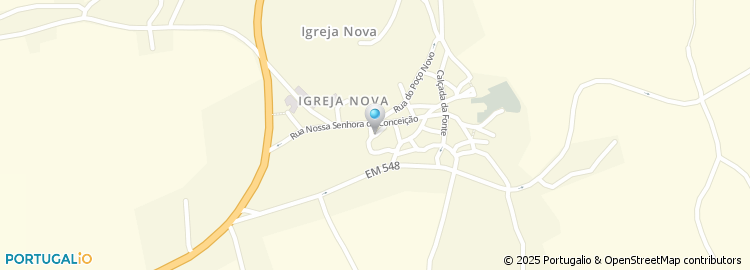 Mapa de Rua das Andorinhas