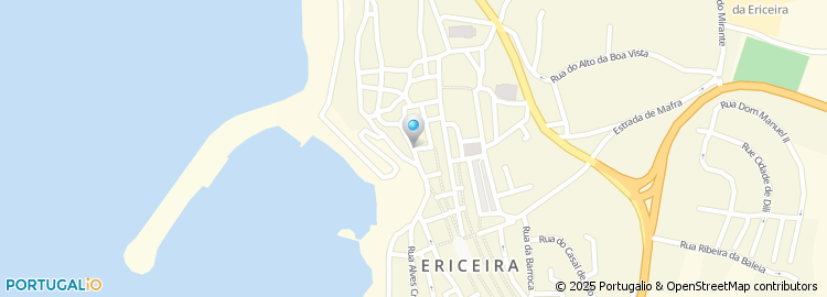 Mapa de Rua de Santo António