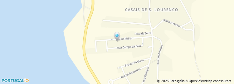 Mapa de Rua Campo da Bola