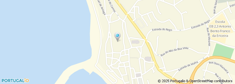 Mapa de Rua dos Prazeres