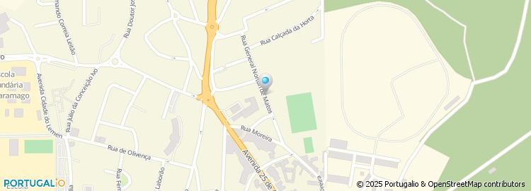 Mapa de Rua General Norton de Matos