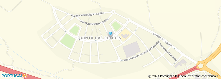 Mapa de Rua Inocêncio de Sousa Duarte