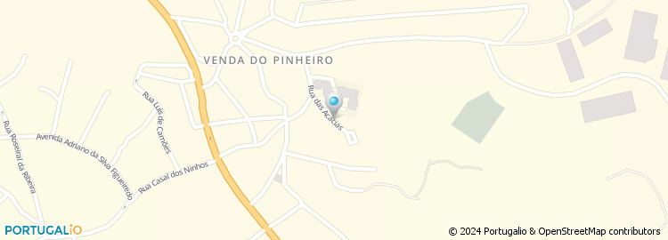 Mapa de Rua Joaquim Gomes Alves