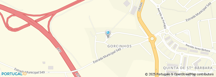 Mapa de Rua Luís Caracol