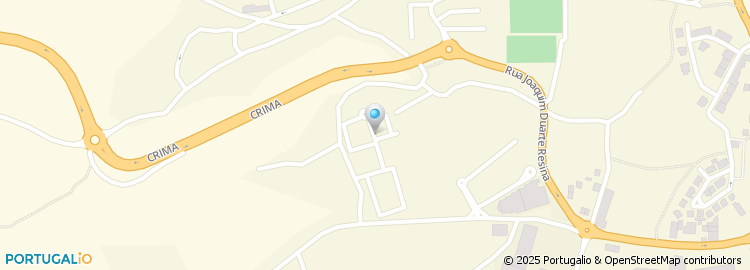 Mapa de Rua Nuno Álvares Pereira