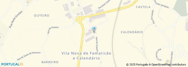 Mapa de Rua Outeiro de Além