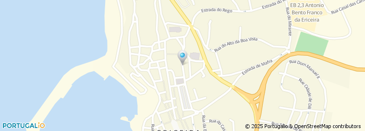 Mapa de Travessa 1º de Maio