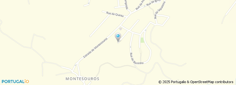 Mapa de Travessa das Cordeiras