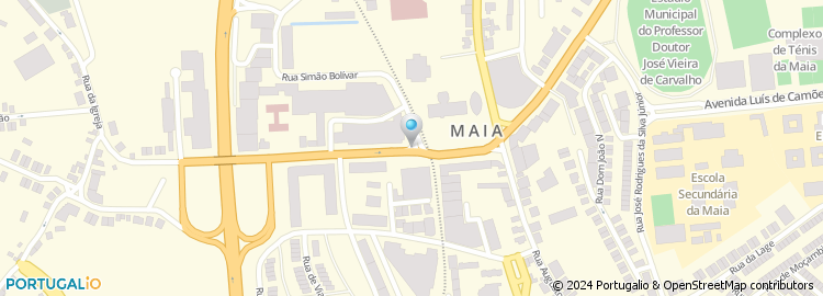 Mapa de Maia Burguer - Actividades Hoteleiras, Lda