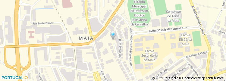 Mapa de Avenida Professor Doutor Manuel de Oliveira Marques