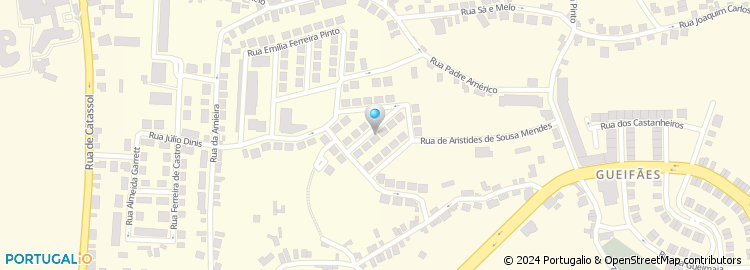 Mapa de Rua Dona Alzira Oliva Teles