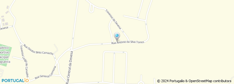 Mapa de Rua António da Silva Torres