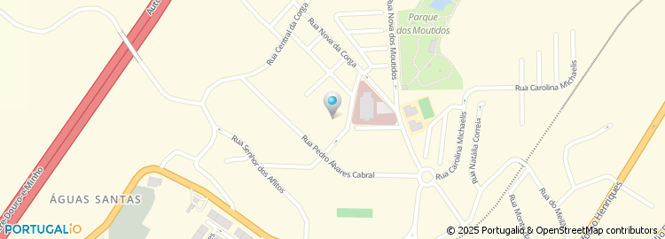 Mapa de Rua Bartolomeu Dias