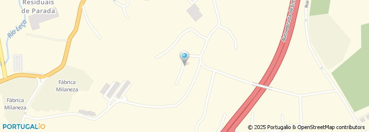 Mapa de Rua da Capela