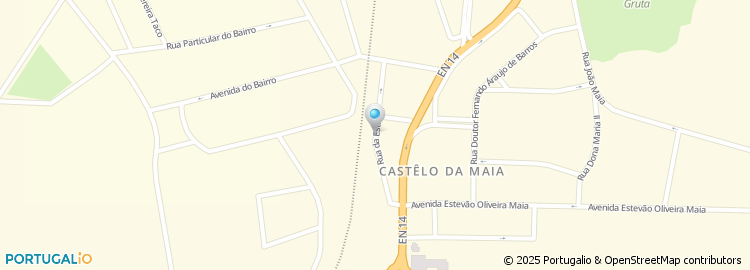 Mapa de Rua da Estação