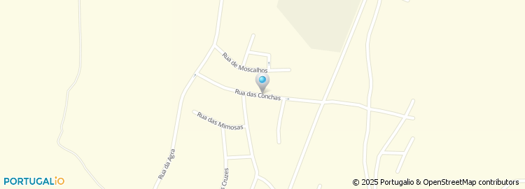 Mapa de Rua das Conchas