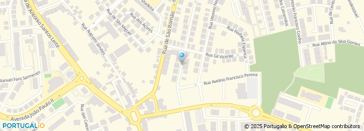 Mapa de Rua de Avelino Francisco Pereira