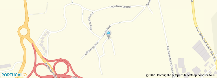 Mapa de Rua de Maria da Glória Farinha