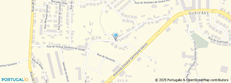 Mapa de Rua do Muniche