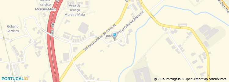 Mapa de Rua de Santa Luzia