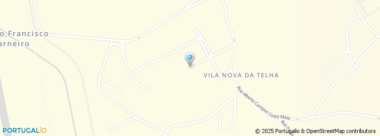 Mapa de Rua de Senhorinha Alves da Costa