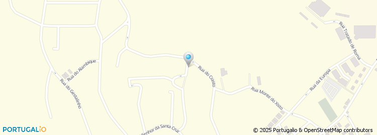 Mapa de Rua do Crasto