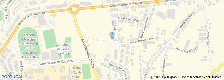 Mapa de Rua dos Jacintos