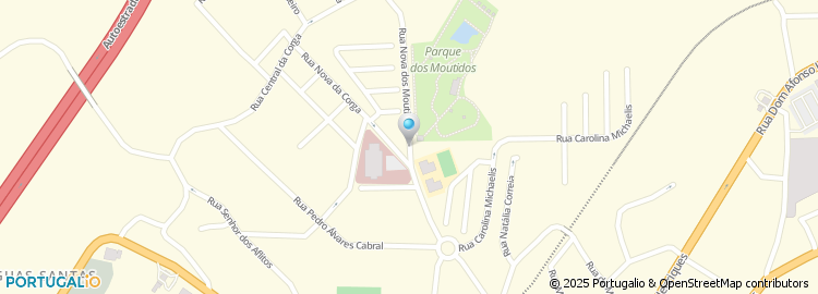 Mapa de Rua dos Moutidos
