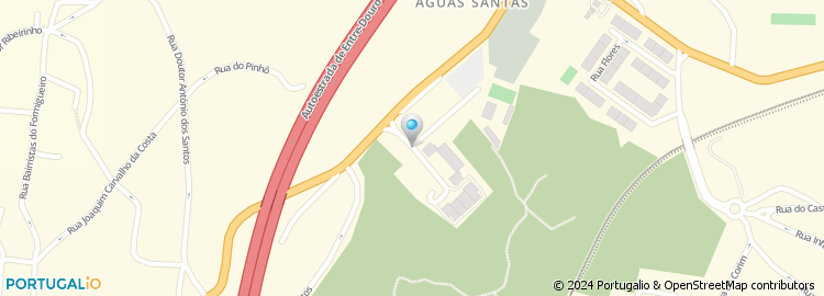 Mapa de Rua Doutor António de Sousa Oliveira