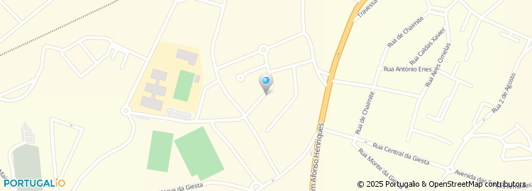 Mapa de Rua Florbela Espanca