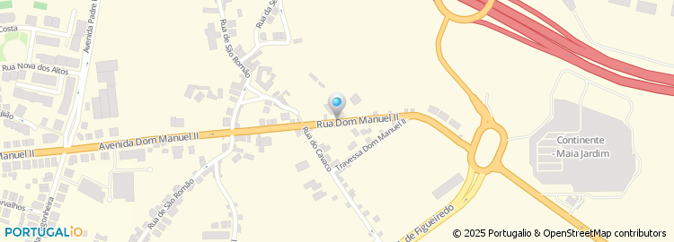 Mapa de Rua Manuel Bento Ramos