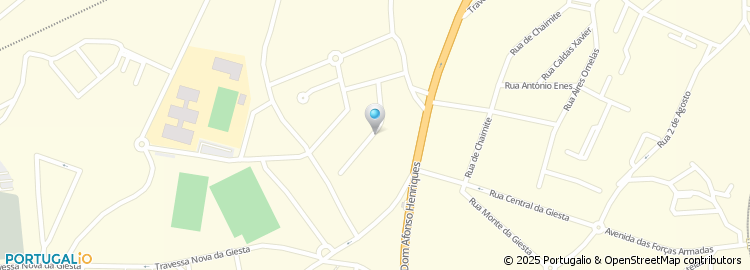 Mapa de Rua Manuel Pinto de Azevedo